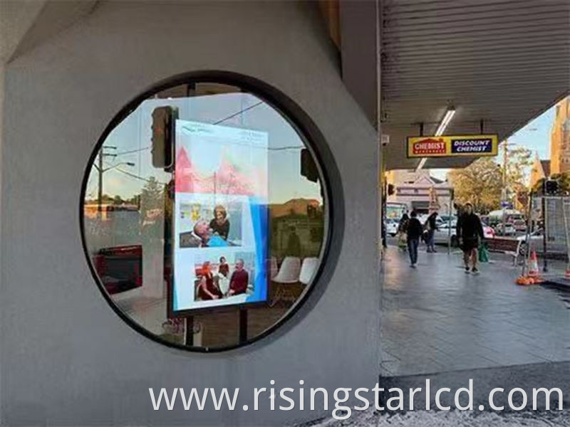 window digital display