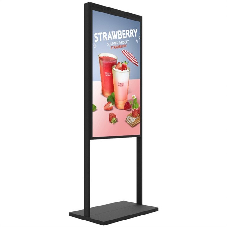 High brightness outdoor digital signage totem