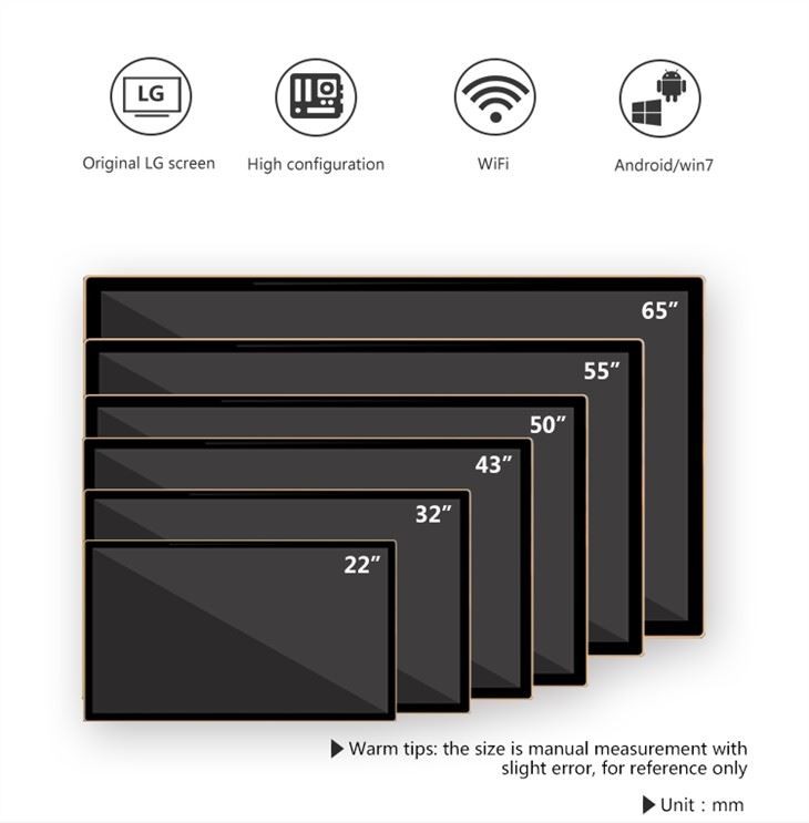 Wall Mount Waterproof Outdoor Touch Monitor